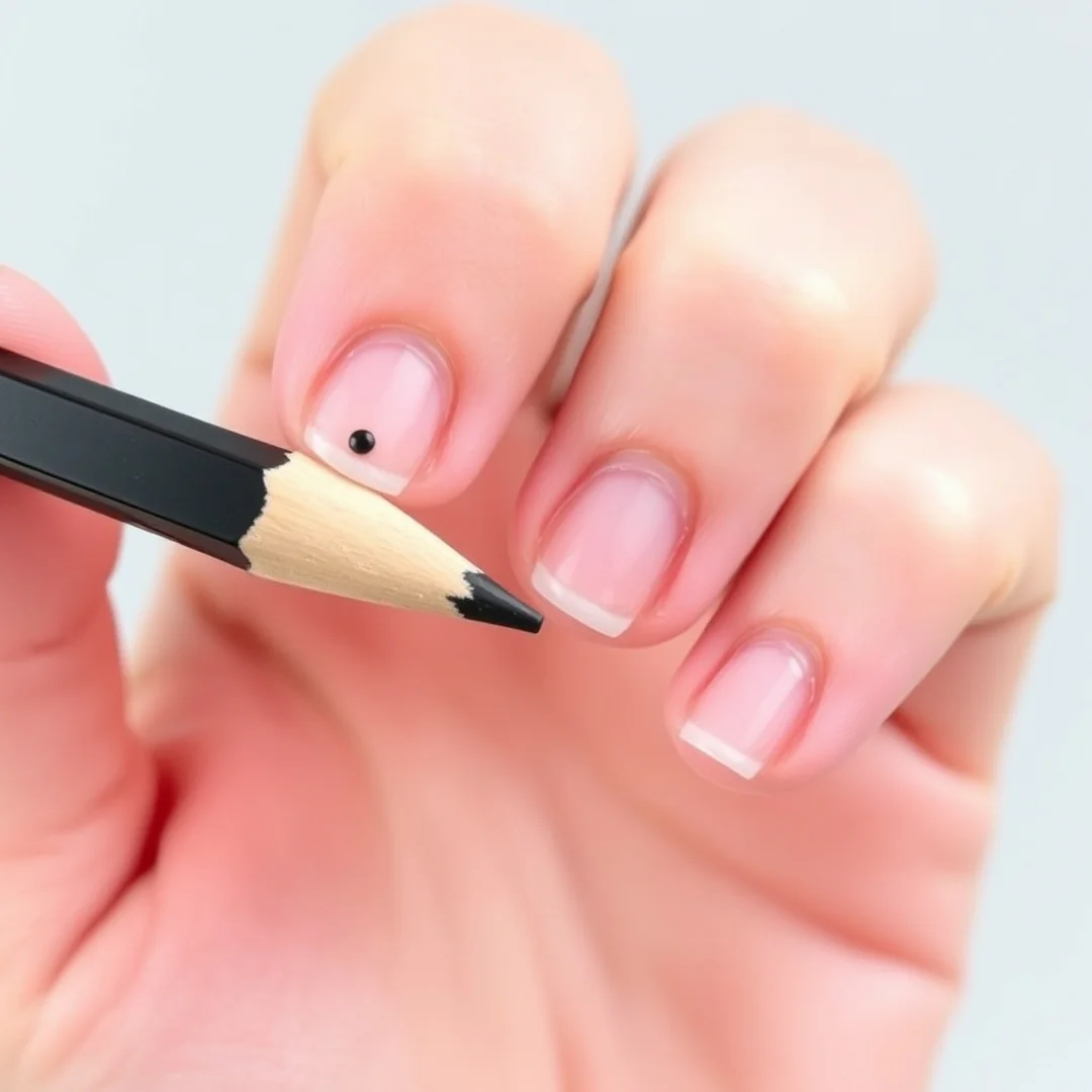 Single Dot Accents - 20 Simple Back to School Nails 2026 That Look Chic