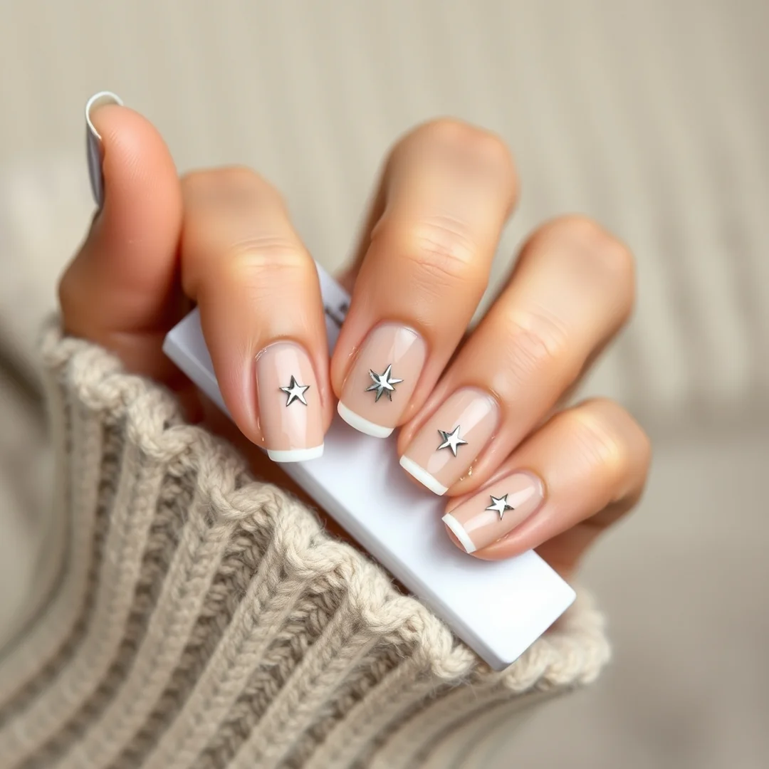Tiny Star Details - 20 Simple Back to School Nails 2026 That Look Chic