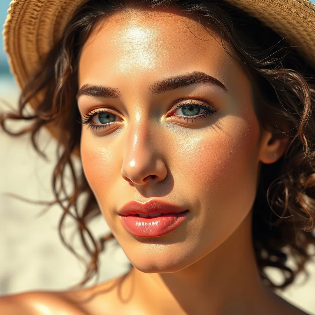 Sun-Kissed Cream Bronzer Look - 20 Summer Bronzed Makeup Looks to Try in 2026