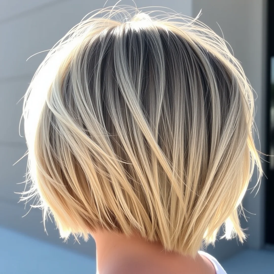 Choppy End Bob - 20 Summer Haircuts 2026 That Are Trending Now