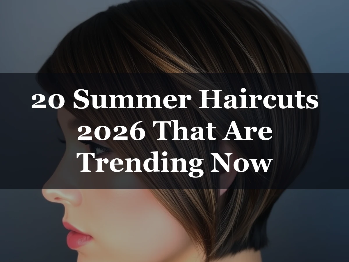 20 Summer Haircuts 2026 That Are Trending Now - 20 Summer Haircuts 2026 That Are Trending Now
