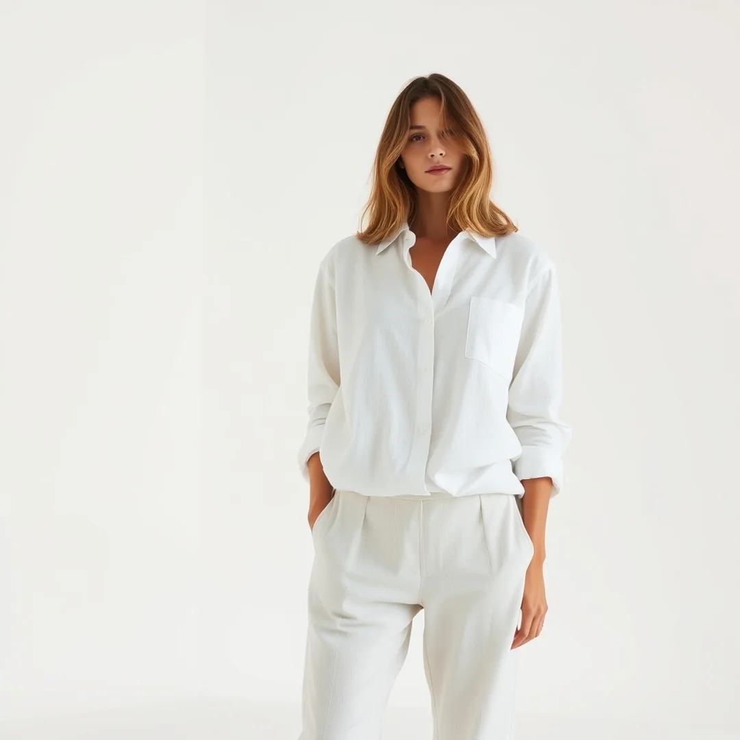 Minimalist Neutral Coord Set - 20 Summer Matching Set Outfits Everyone Will Want to Copy