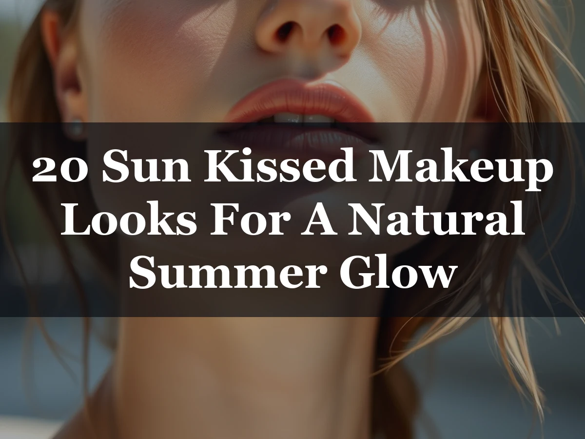 20 Sun Kissed Makeup Looks For A Natural Summer Glow - 20 Sun Kissed Makeup Looks for a Natural Summer Glow