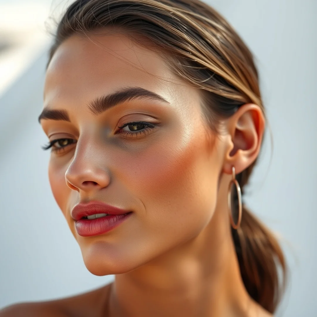 Bronzing Drops Technique - 20 Sun Kissed Makeup Looks for a Natural Summer Glow