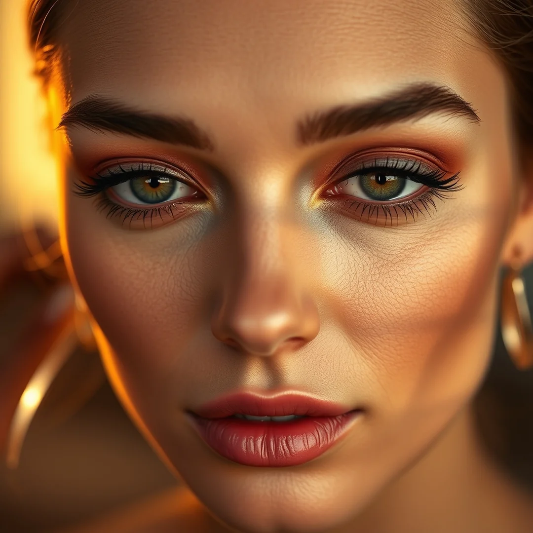 Warm Toned Eyes - 20 Sun Kissed Makeup Looks for a Natural Summer Glow
