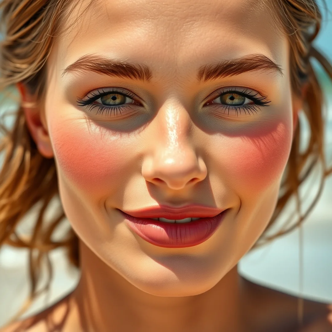 Sheer Peach Blush - 20 Sun Kissed Makeup Looks Taking Over Summer 2026