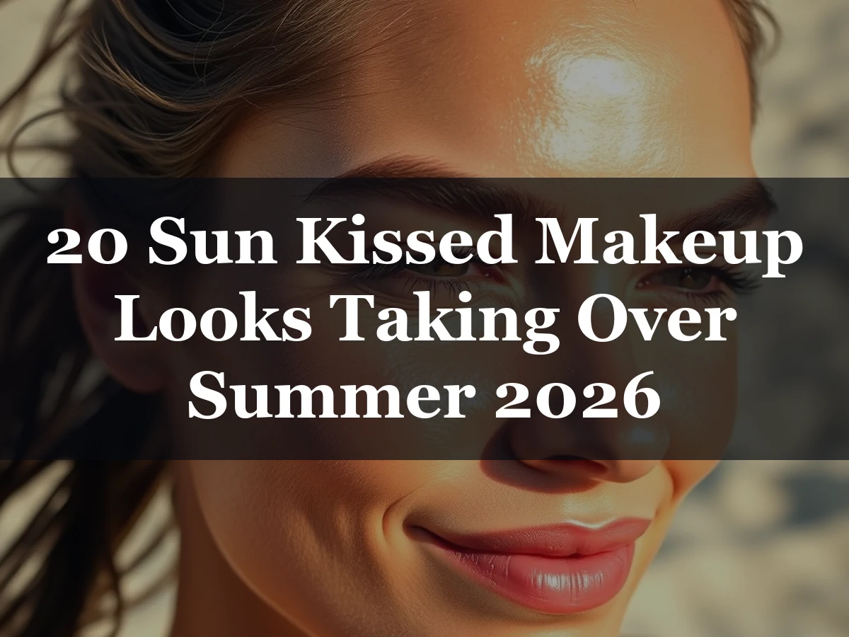 20 Sun Kissed Makeup Looks Taking Over Summer 2026 - 20 Sun Kissed Makeup Looks Taking Over Summer 2026
