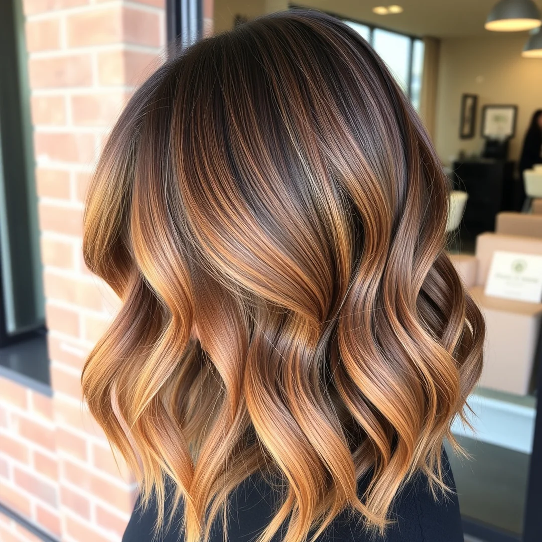 Deep Auburn Highlights - 20 Winter Highlighted Hair Colors 2026 27 Brunette
