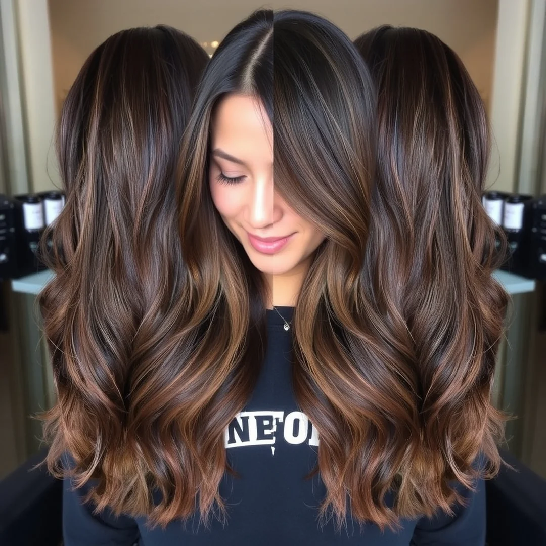 Mocha Balayage Placement - 20 Winter Highlighted Hair Colors 2026 27 Brunette