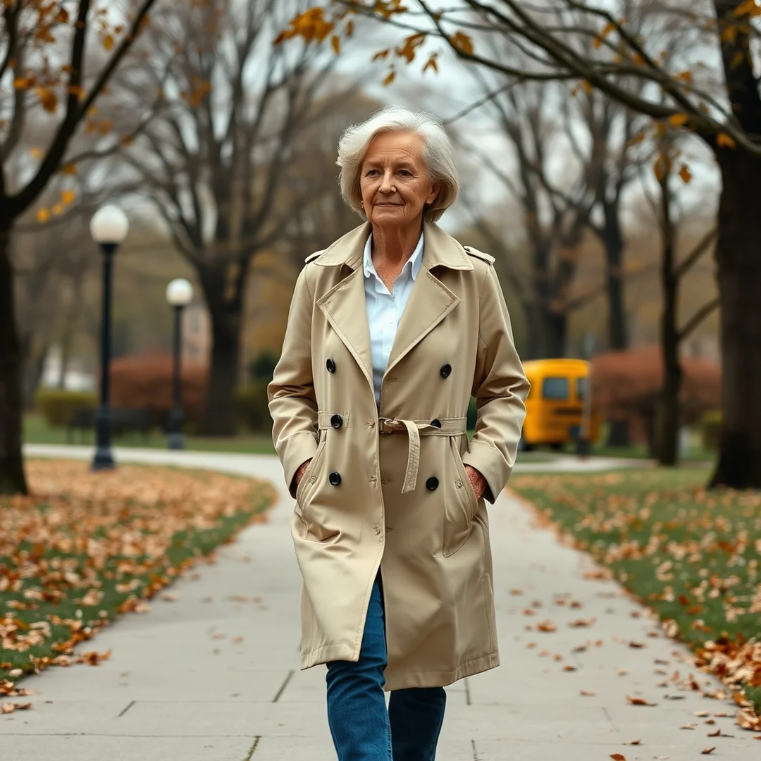 Classic Trench Coats - 20 Women Over 50 Outfits 2026 Classic Casual Chic