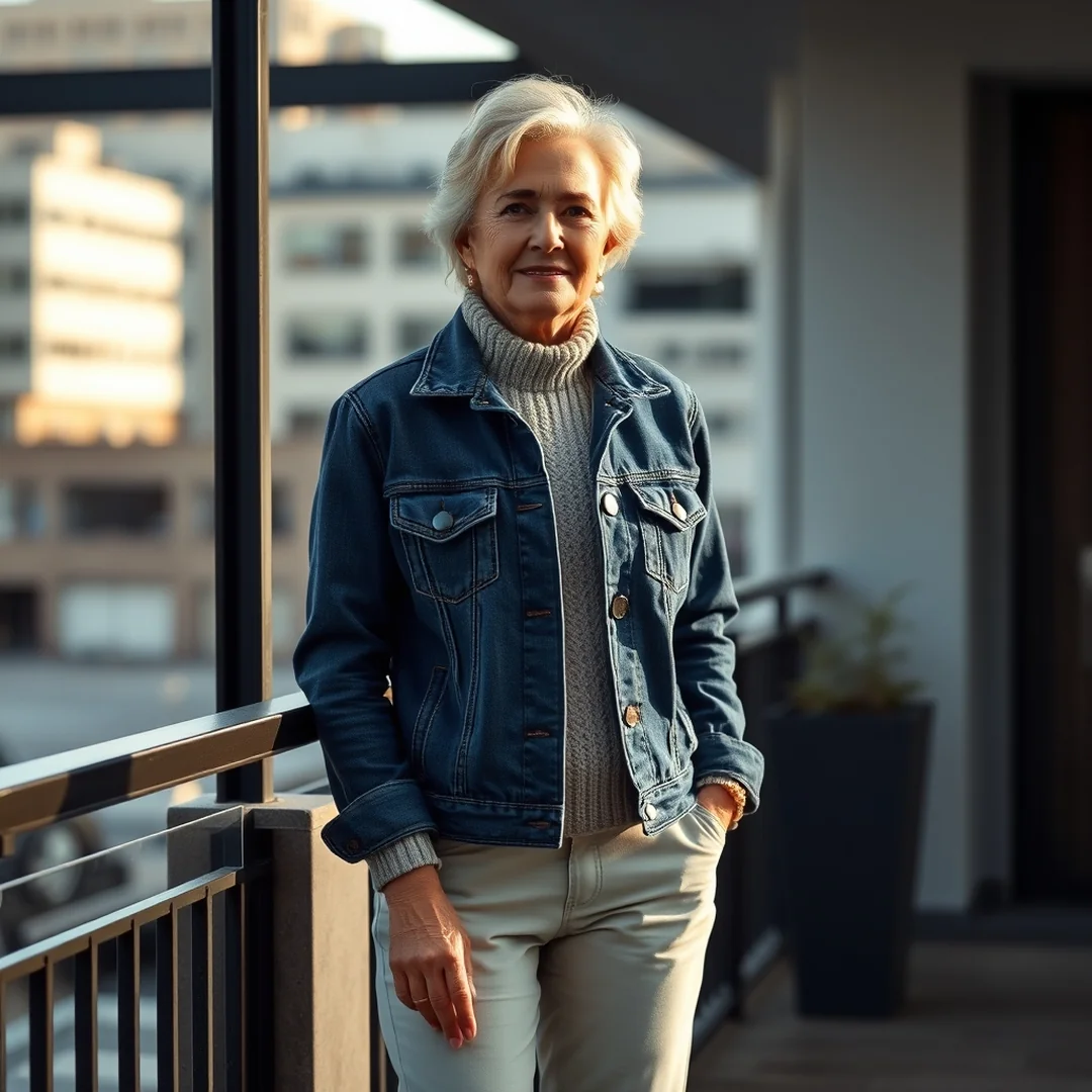 Essential Denim Jackets - 20 Women Over 50 Outfits 2026 Classic Casual Chic
