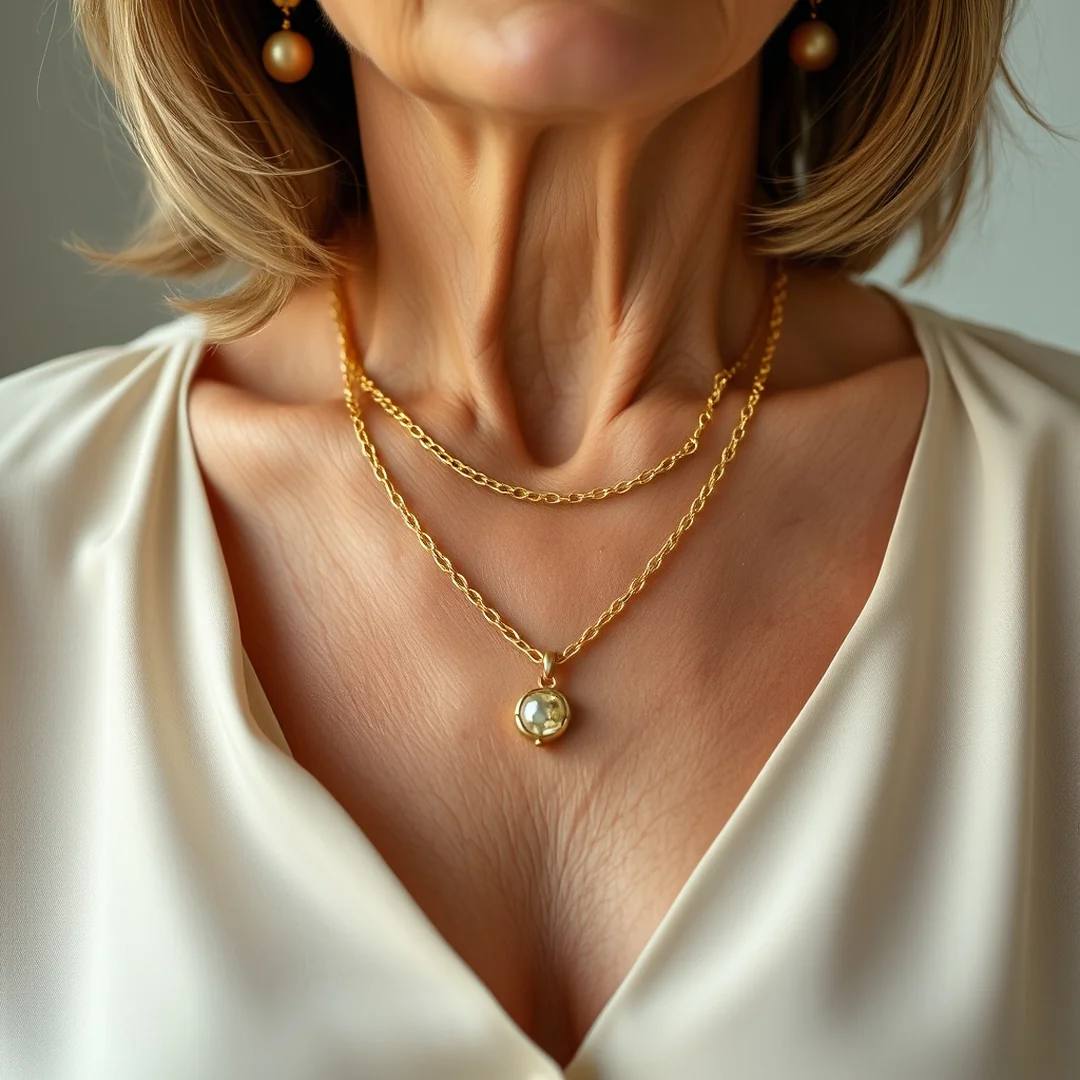 Statement Jewelry Pieces - 20 Women Over 50 Outfits 2026 Classic Casual Chic