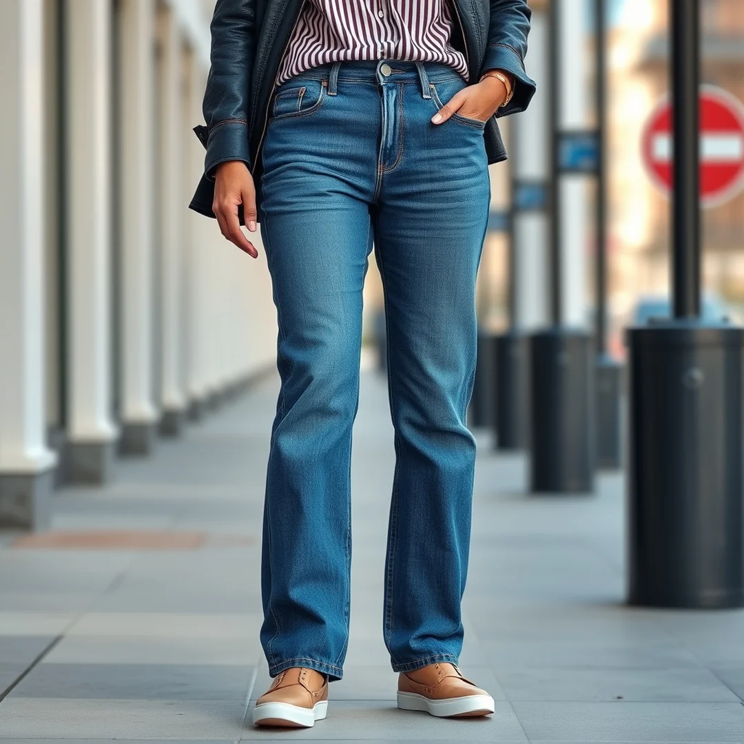 Straight Leg Jeans - 20 Women Over 50 Outfits 2026 Classic Casual Chic
