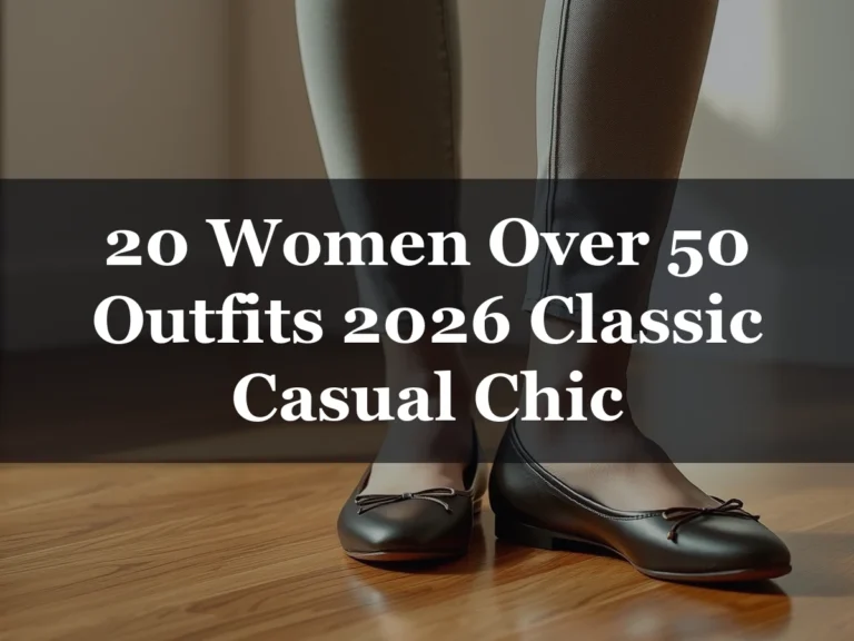20 Women Over 50 Outfits 2026 Classic Casual Chic - 20 Women Over 50 Outfits 2026 Classic Casual Chic
