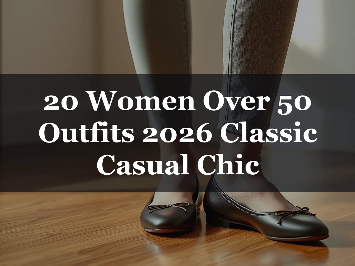 20 Women Over 50 Outfits 2026 Classic Casual Chic - 20 Women Over 50 Outfits 2026 Classic Casual Chic