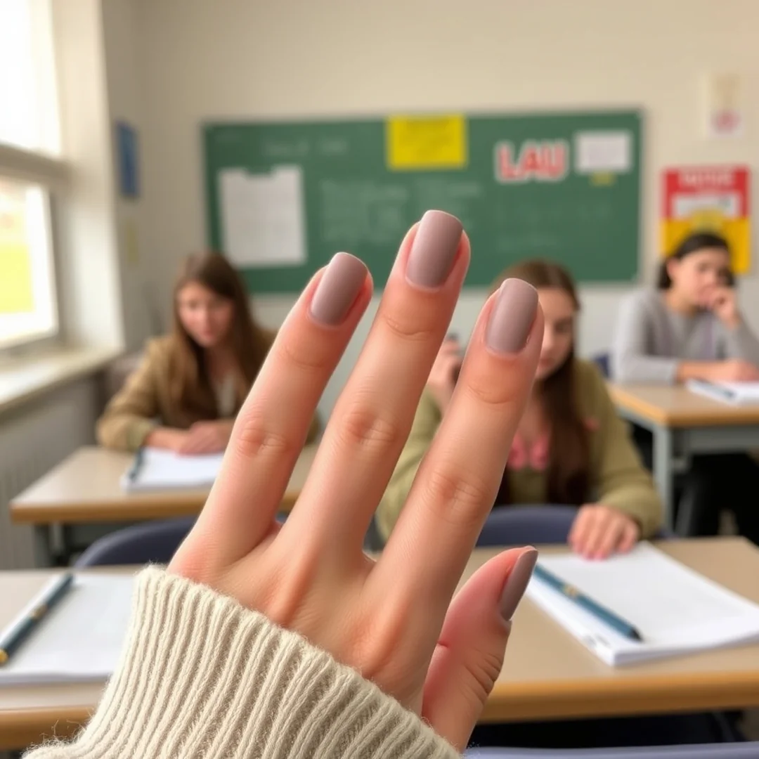 Matte Finish Styles - 22 Back to School Nail Ideas 2026 for a Fresh Start