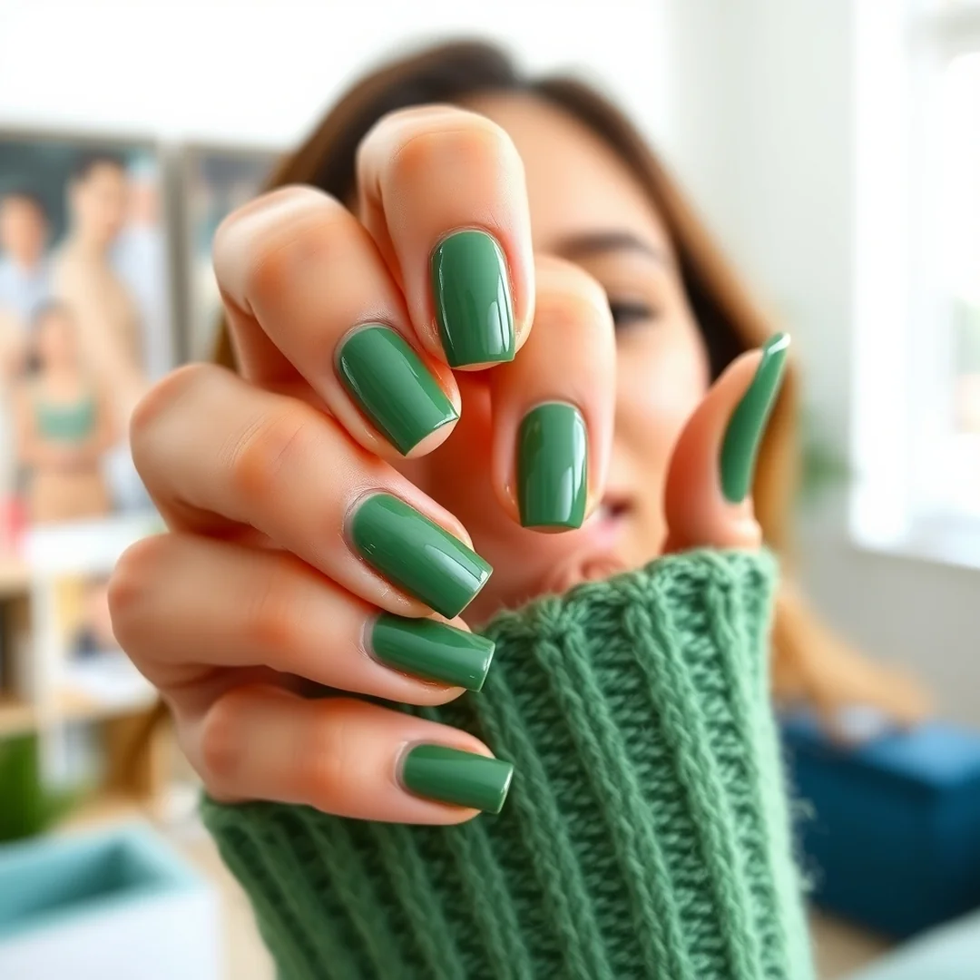 Trendy Green Nails - 22 Green Nails That Feel Fresh & Trendy