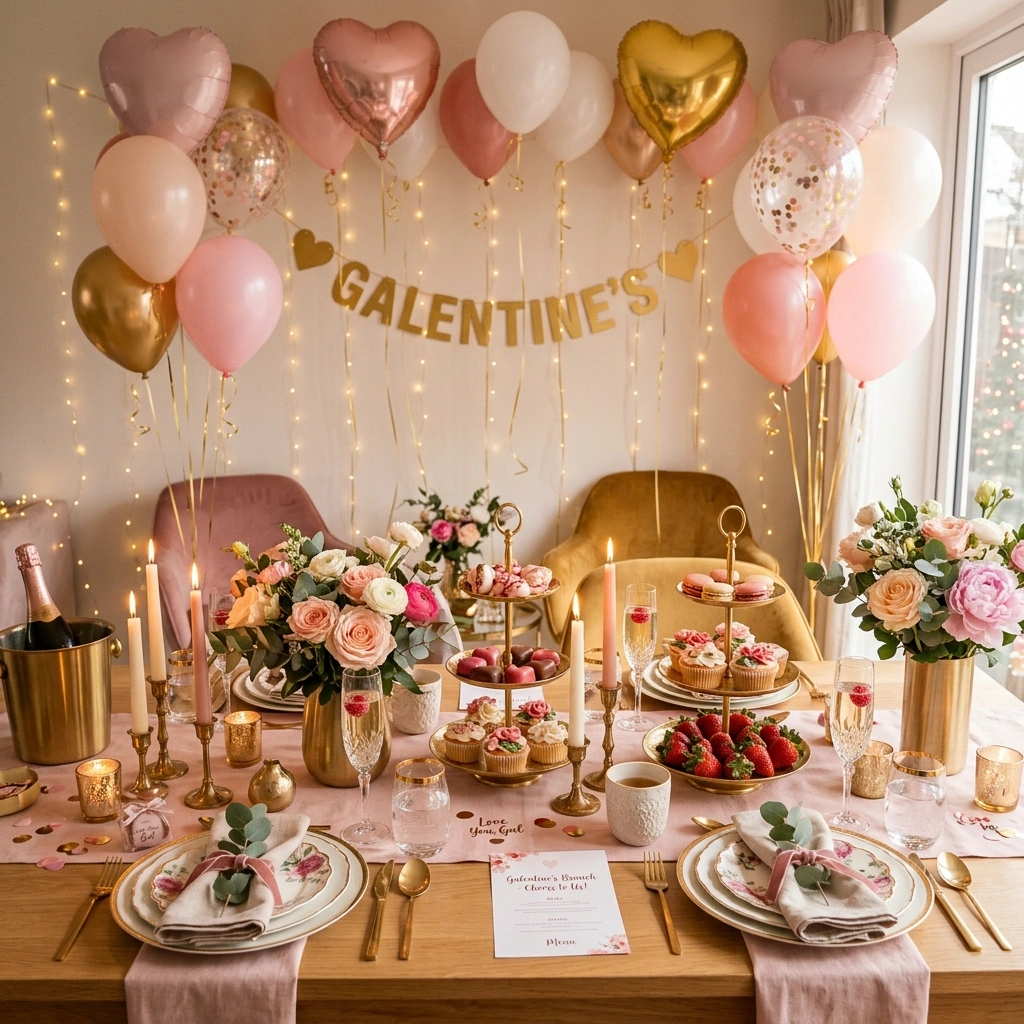 22. Romantic Balloon Table