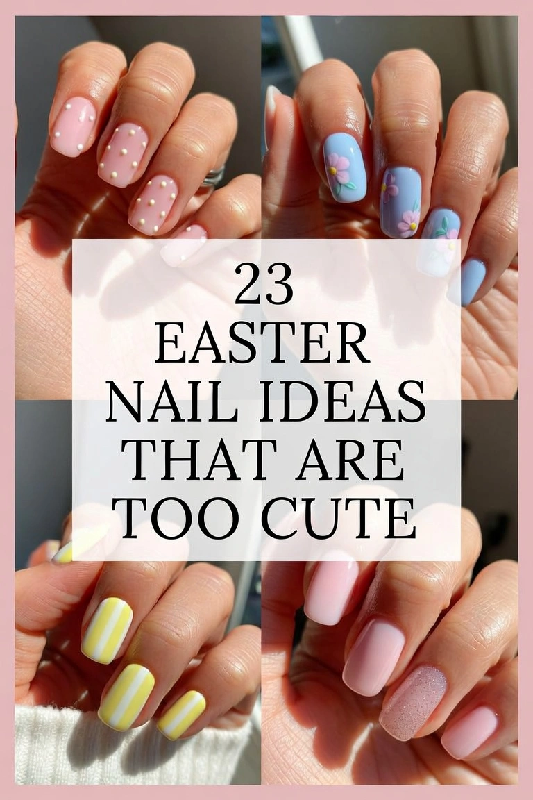 23 Easter Nail Ideas That Are Too Cute