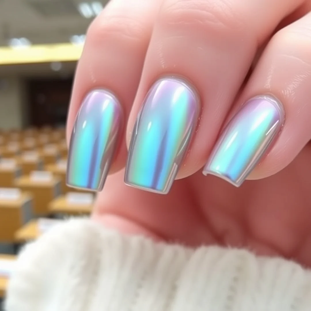Durable Glazed Donut Finish - 23 Back to School Nails 2026 That Feel Fresh & Trendy