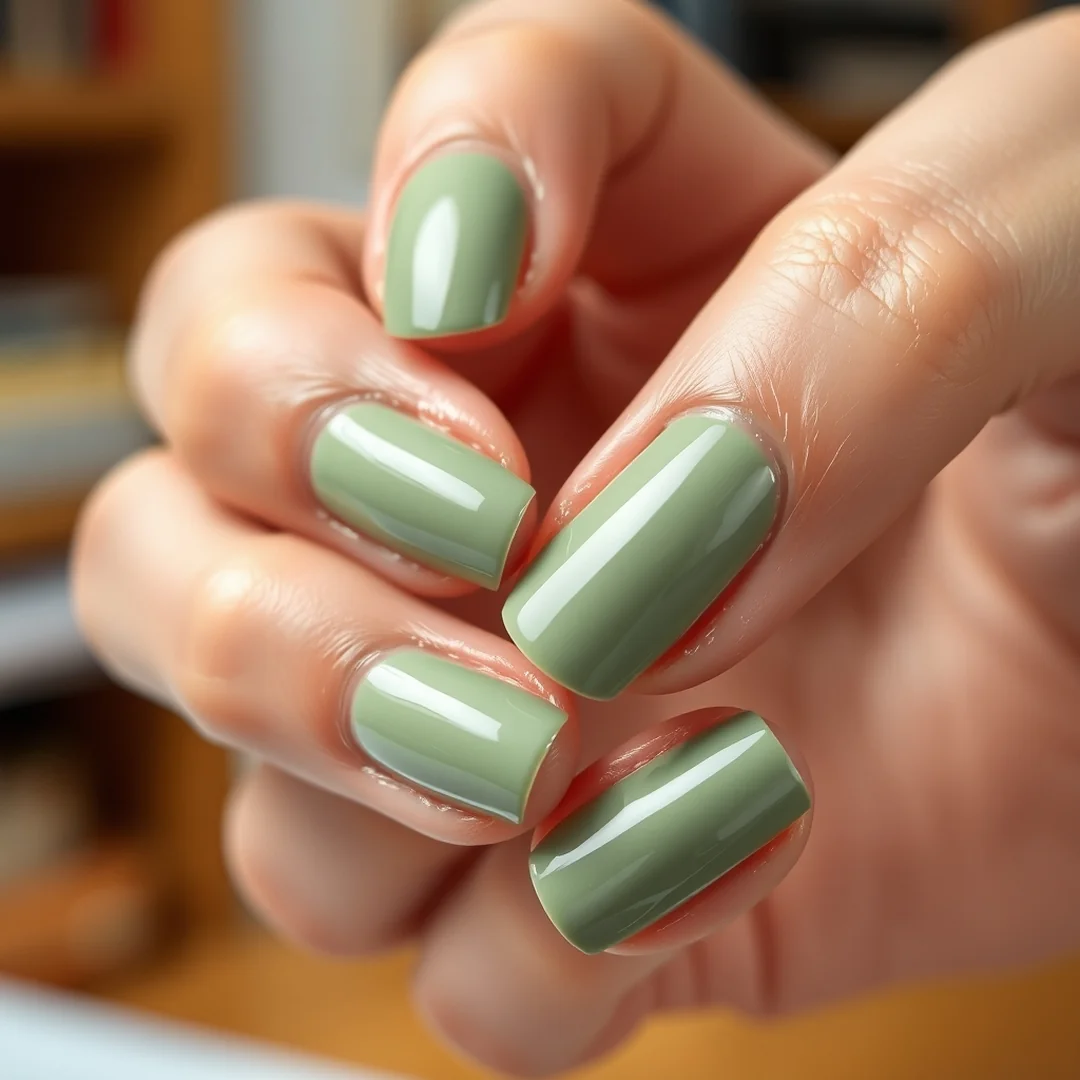 High-Shine Glossy Finishes - 23 Back to School Nails 2026 That Feel Fresh & Trendy