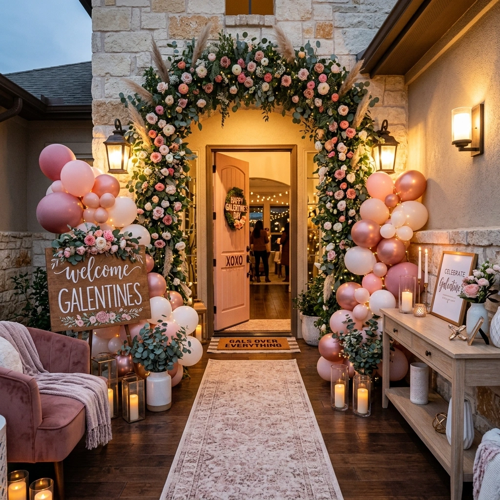23. Elegant Party Entrance