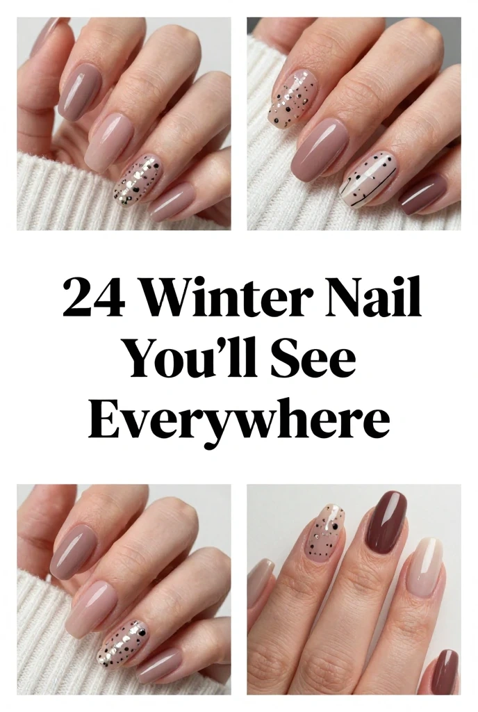 24 Winter Nail Colors You’ll See Everywhere