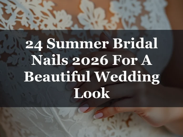 24 Summer Bridal Nails 2026 For A Beautiful Wedding Look - 24 Summer Bridal Nails 2026 for a Beautiful Wedding Look