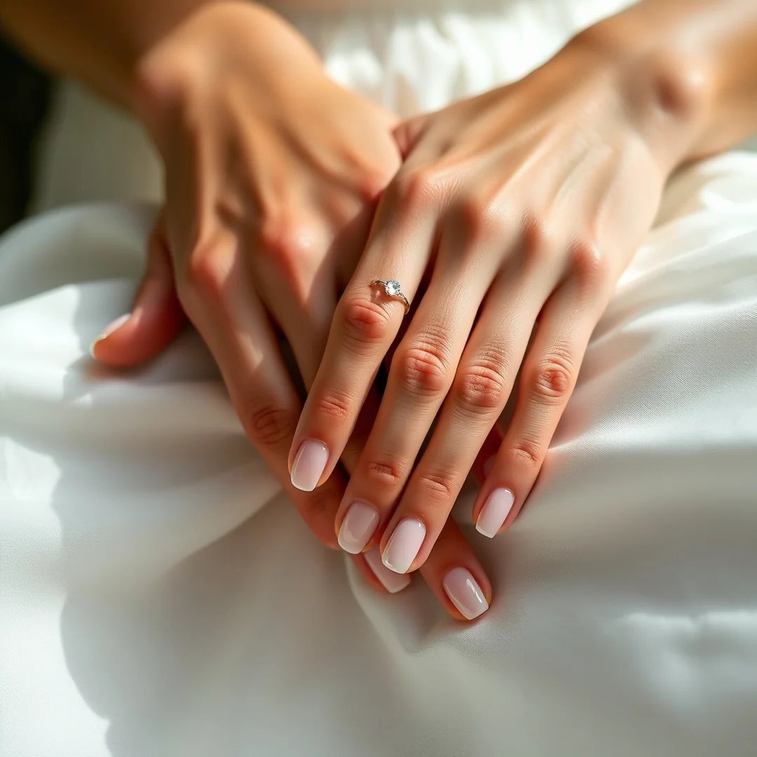 Gemstone Bed Details - 24 Summer Bridal Nails 2026 for a Beautiful Wedding Look