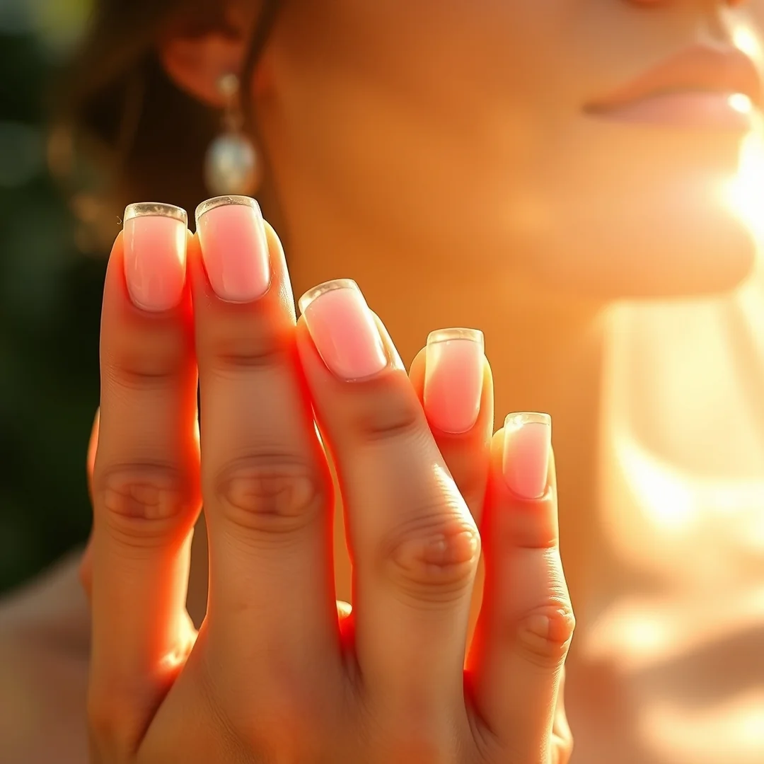 Glass Finish Nails - 24 Summer Bridal Nails 2026 for a Beautiful Wedding Look