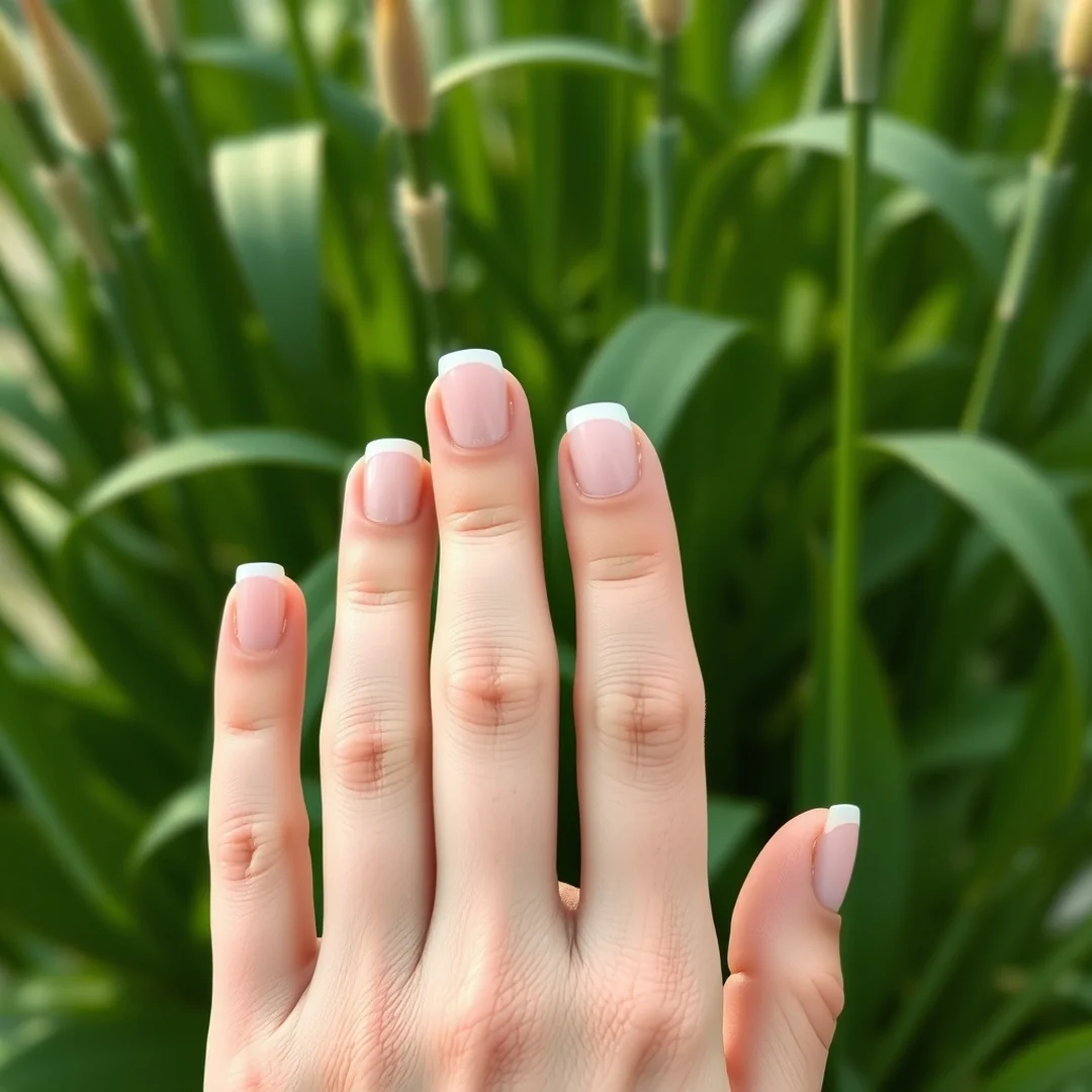 Micro French Manicure - 24 Summer Bridal Nails 2026 for a Beautiful Wedding Look