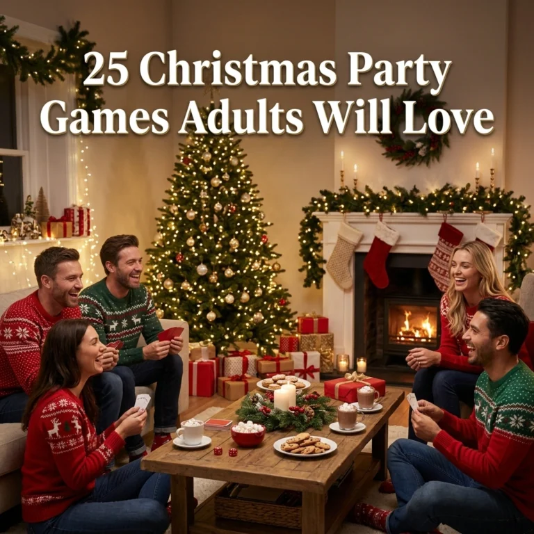 25 Christmas Party Games Adults Will Love