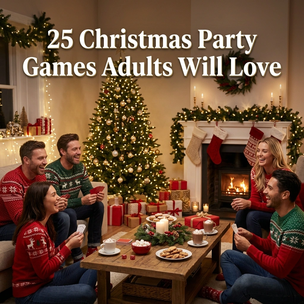 25 Christmas Party Games Adults Will Love