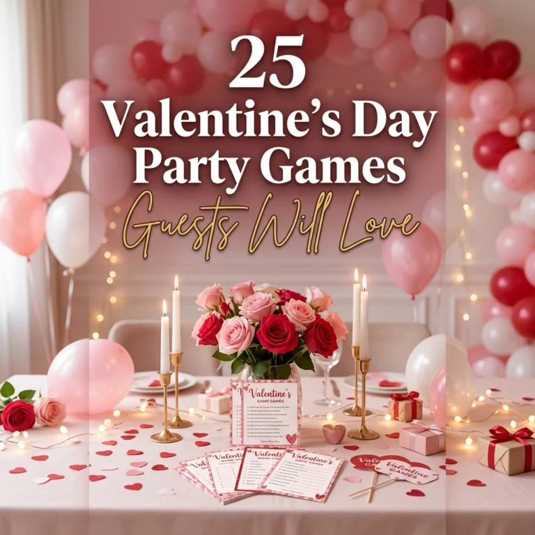 25 Valentine’s Day Party Games Guests Will Love