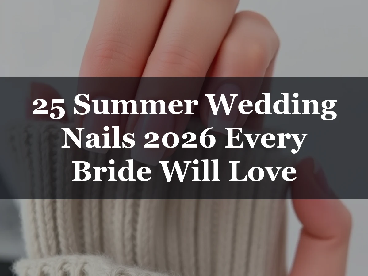 25 Summer Wedding Nails 2026 Every Bride Will Love - 25 Summer Wedding Nails 2026 Every Bride Will Love