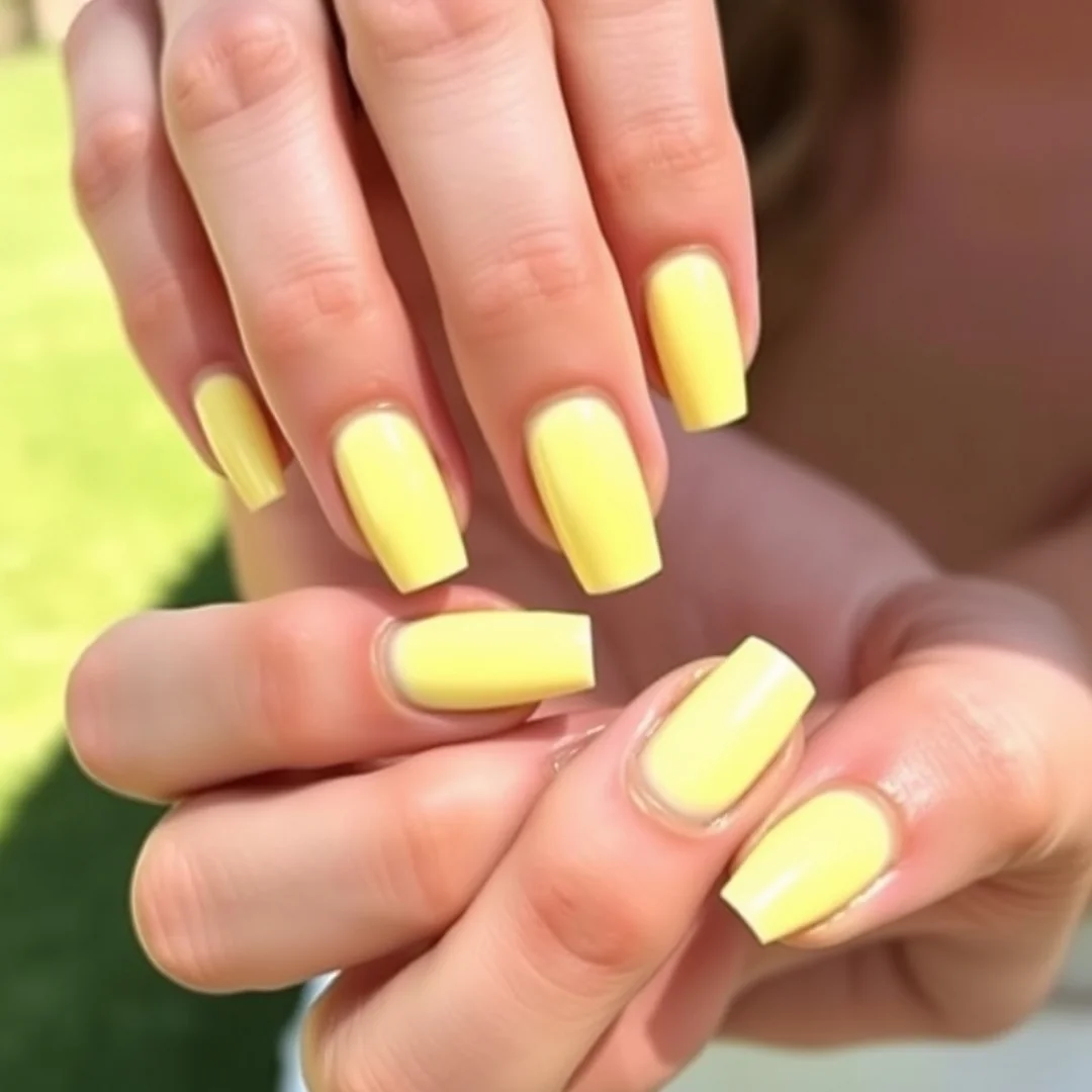 Butter Yellow Tints - 25 Summer Wedding Nails 2026 Every Bride Will Love