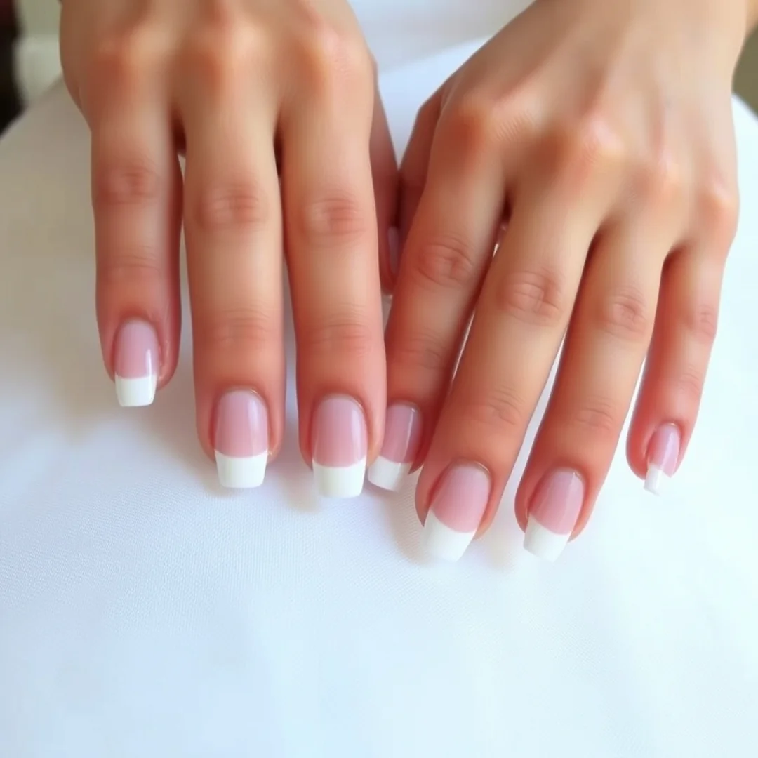 Classic French Tips - 25 Summer Wedding Nails 2026 Every Bride Will Love