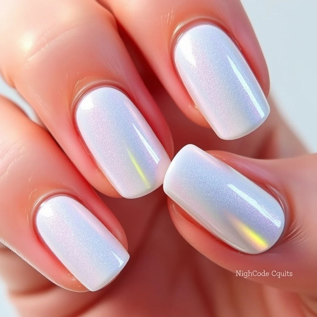 Glazed Donut Effect - 25 Summer Wedding Nails 2026 Every Bride Will Love