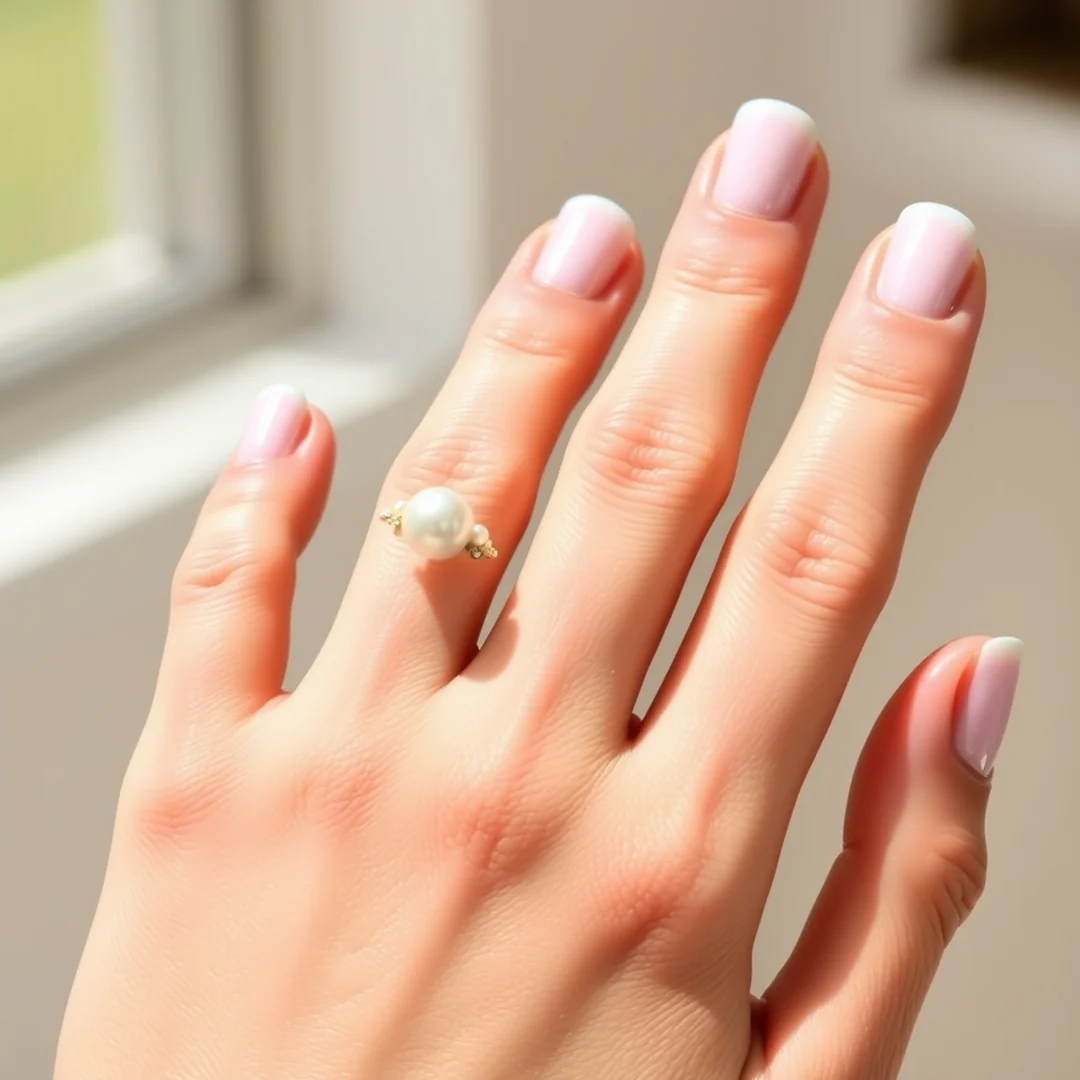 Pearl Accent Nails - 25 Summer Wedding Nails 2026 Every Bride Will Love