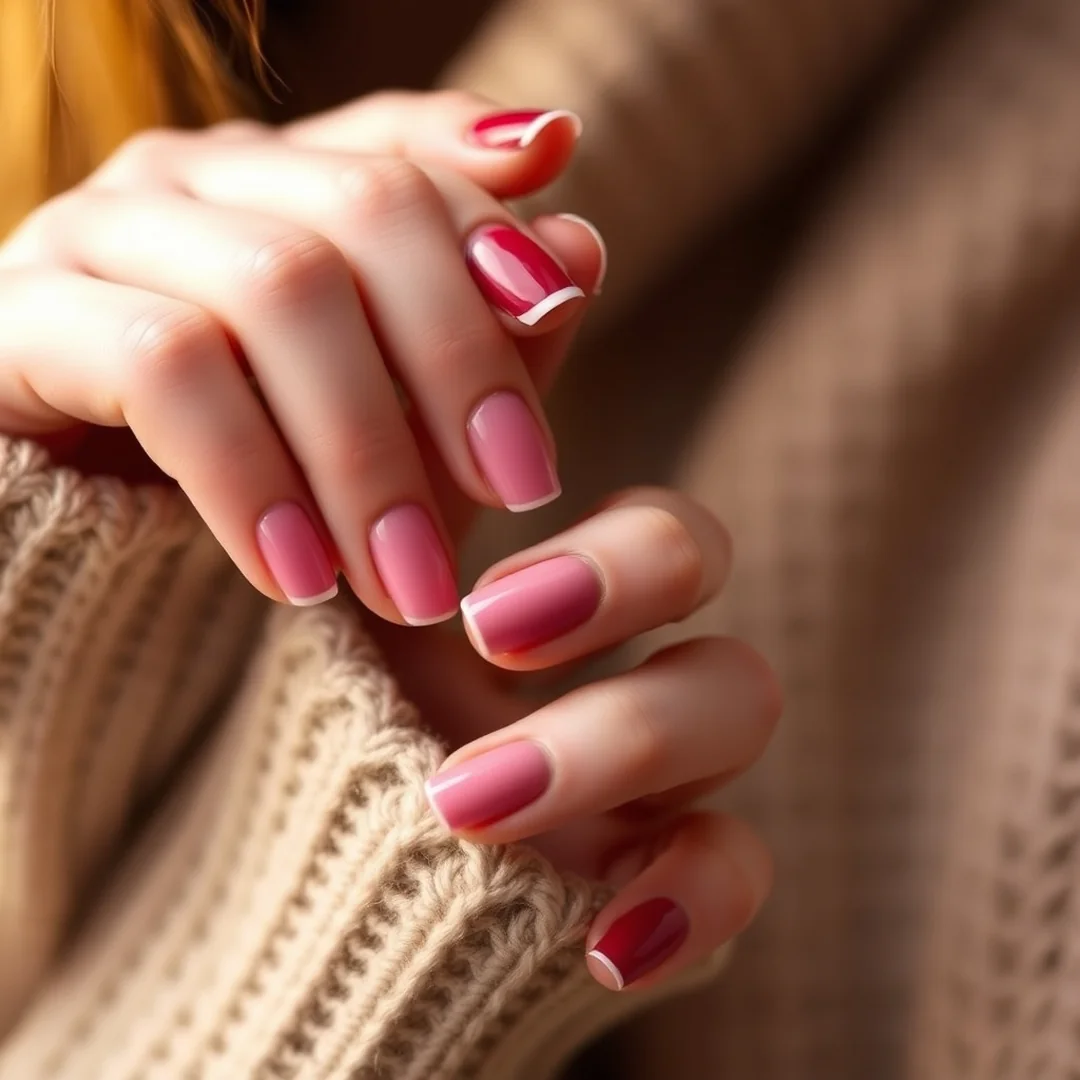 Pink And Red Mix - 25 Valentine’s Day Nails You’ll Want This Year
