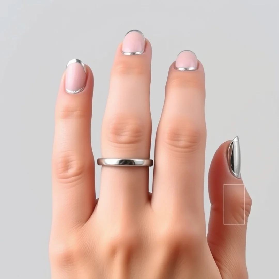Chrome Powder Accents - 25 Wedding Nails for Brides in 2026