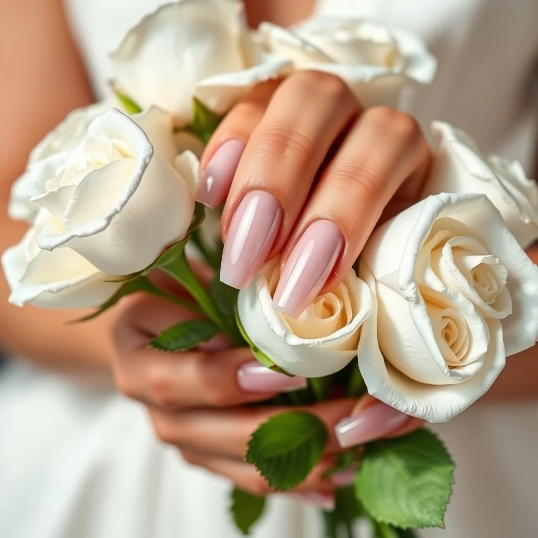 High Gloss Finishes - 25 Wedding Nails for Brides in 2026