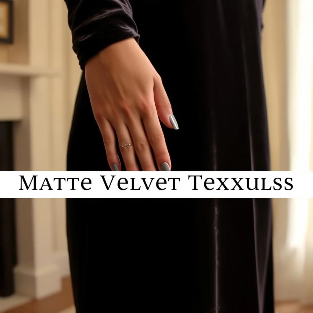 Matte Velvet Textures - 25 Wedding Nails for Brides in 2026