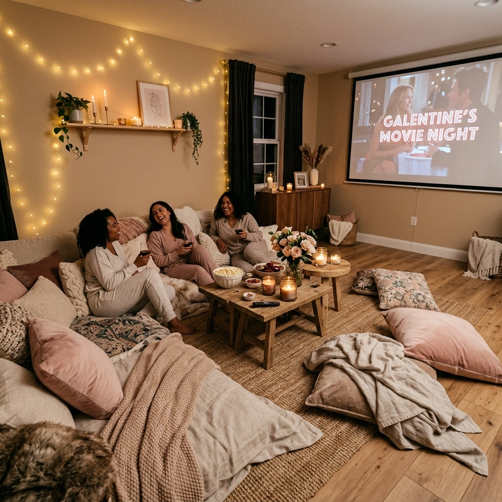 3. Cozy Movie Lounge
