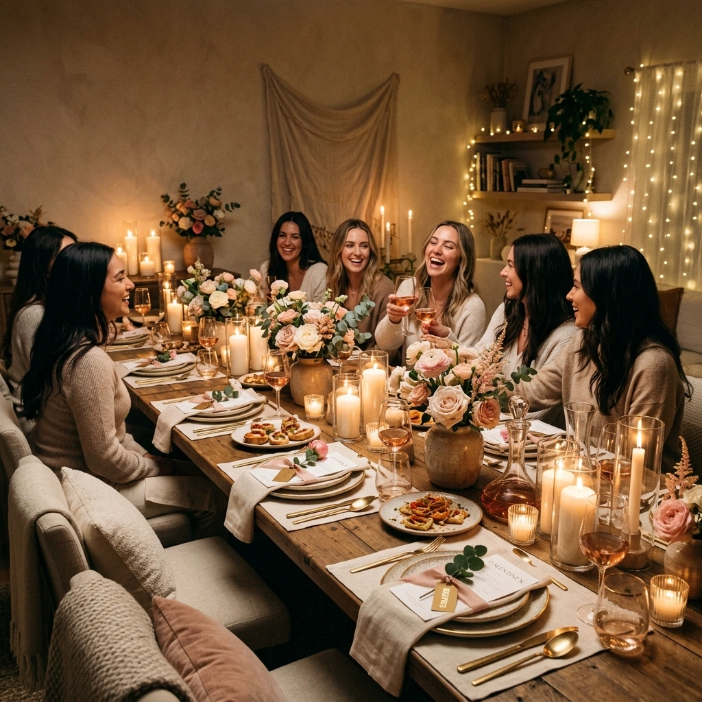 8. Candlelit Dinner Setup
