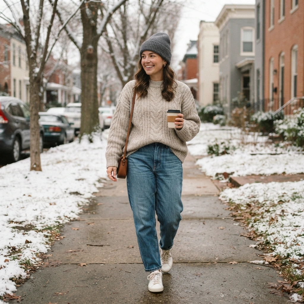 Beanie Weekend Look