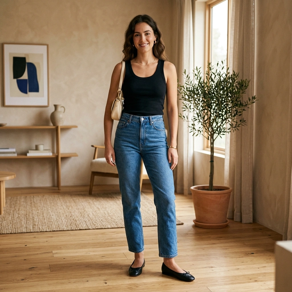 Black Tank Denim