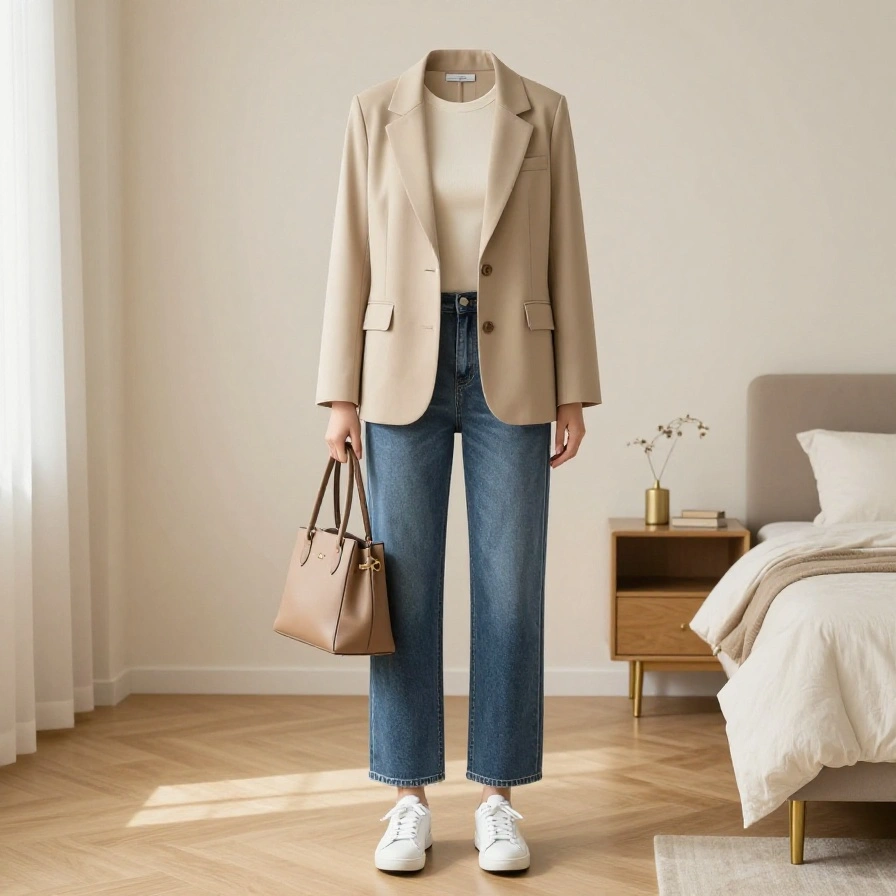 Blazer And Jeans