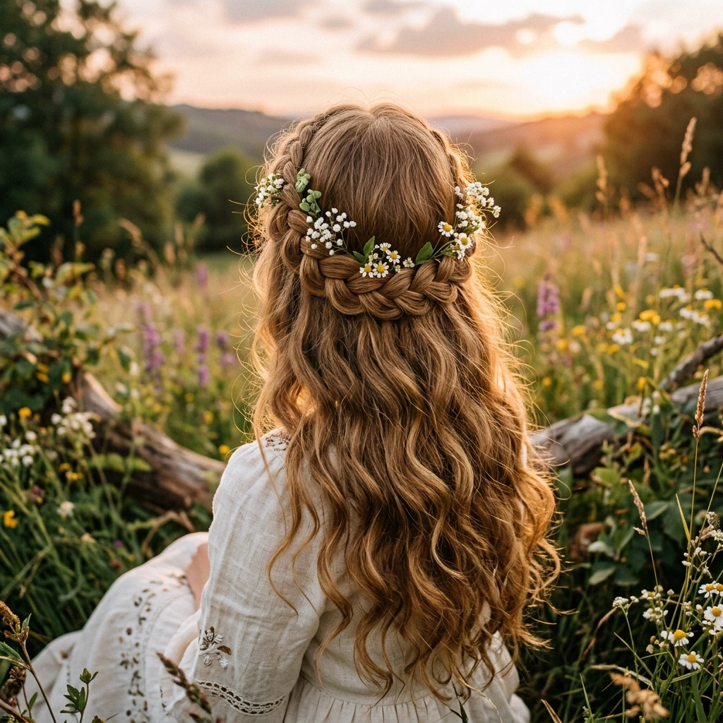 Boho Braided Crown