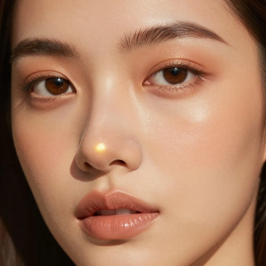 Bronzed Nose Highlight